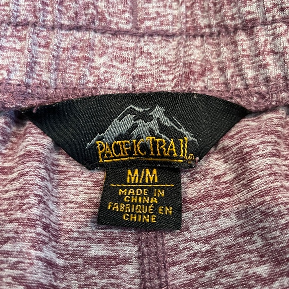 EUC Pacific Trail Cozy Short in Eggplant Heather Size M - Picture 6 of 6